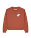 Watapparel Sweatshirt 'Swimmingpool chilling' oker