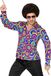Widmann Hippie Kostuum | Jaren 70 Prins Van De Dansvloer Shirt Man | XXL | Carnaval kostuum | Verkleedkleding