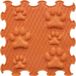 Ortoto Tapis de massage sensoriel 30x30cm - Dur, Orange