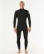 Rip Curl Dawn Patrol Pro 5/3 Mm Lange Mouwen Neopreen Wetsuit Met Borst Rits Zwart MS Man