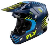 Fly Racing Formula Cp Slice Casque tout-terrain Bleu L