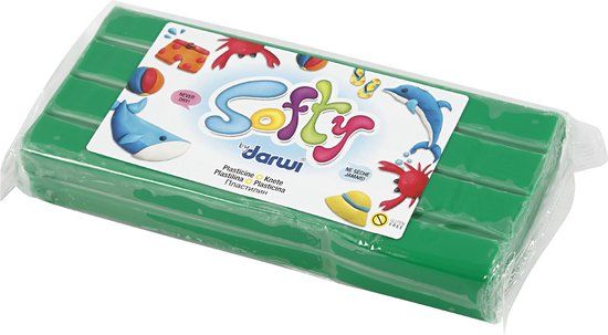 Creativ Company Softy Boetseerklei Plasticine 500 gr Groen