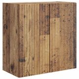 vidaXL Wandkast 59 x 31 x 60 cm Bewerkt hout Oud hout