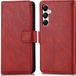 iMoshion Hoesje Samsung Galaxy A35 - Book Case - Rood - Met Pasjeshouder