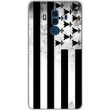 1001 coques Huawei Bretagne vlag siliconen hoesje compatibel met Mate 10 Pro