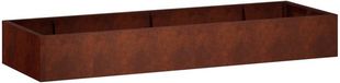 vidaXL Keermuur - 8 stuks - 300 x 100 x 40 cm - Weervast staal - Roestkleurig