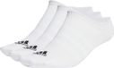 adidas Sportswear Thin and Light No-Show Sokken 3 Paar - Unisex - Wit - 28-30