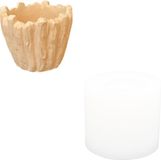 JESMONITE Unicraft Siliconen mal bloempot schors