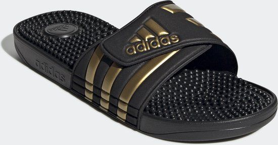 adidas Adissage Badslippers Unisex Zwart Maat 43