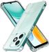 Techsuit Hoesje geschikt voor HONOR X5c Plus - Shockproof Silicone Back Cover - Transparant
