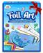 Knutselset enfants folie dinosaures et animaux - 100 feuilles de papier aluminium - 10 toiles de peinture - Animaux marins
