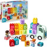 LEGO DUPLO Ma Ville Le Camion de l'Alphabet, Jouet d'Apprentissage, Enfants Dès 2 Ans, Jeu de Construction