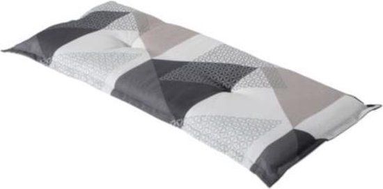 Madison bankkussen Triangle - 150 x 48 x 7 cm - grijs
