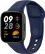 By Qubix Qubix - Siliconen bandje - Donkerblauw - Geschikt voor Xiaomi Redmi Watch 3