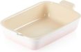 Le Creuset Ovenschaal 26 cm - 2,4 L - Aardewerk - Shell Pink - Rechthoek