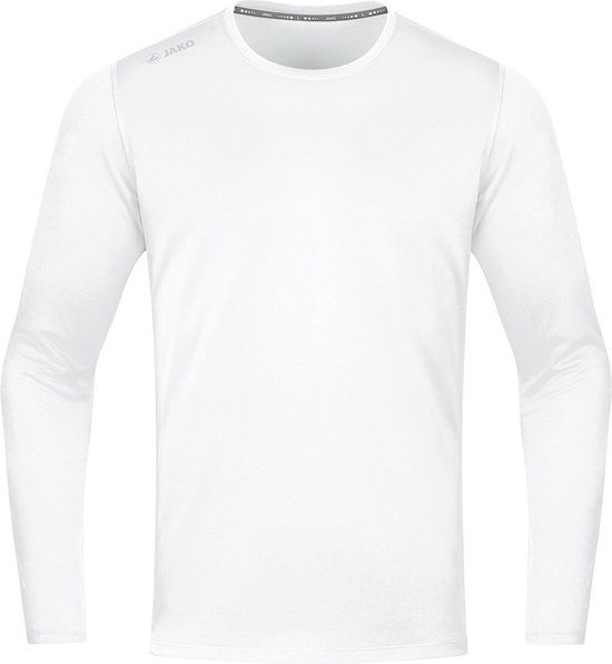 Jako - Run 2.0 LM Hardloopshirt Heren - Wit - Maat XL