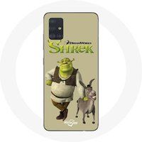 Maniacase Hoesje voor Samsung Galaxy A51 Shrek en de ezel film