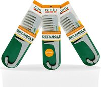 Cantu Sturdy Detangle Comb Thick Teeth Shower Hook - Grijs - Kam