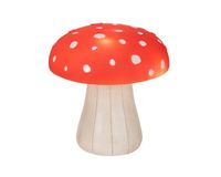 Decoris Champignon 12x12x12 rood