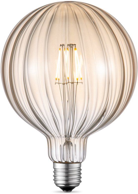 Home Sweet Home Edison Vintage E27 LED filament lichtbron - Amber - G125 Global - Dimbaar - 4W