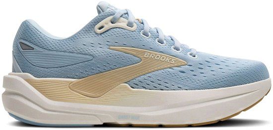Brooks Ghost Max 3 Hardloopschoenen Dames Lichtblauw - Wit - Lichtbruin