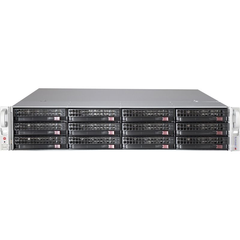 Supermicro SuperChassis 826BE1C-R920LPB - Computerbehuizingen - Zwart