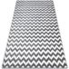 Rugsx - Tapis Sketch - F561 Gris Et Blanc - Zigzag Gris 200x290 cm