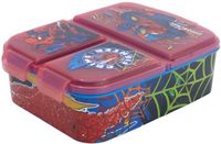 Stor S.L. STOR Spider-Man Broodtrommel Kind – 3-vaks Lunchbox – 900 ml – BPA-vrij – Marvel Design