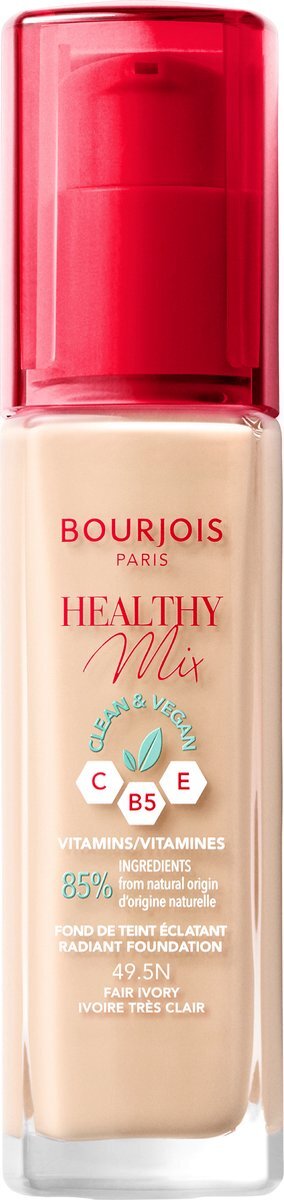 BOURJOIS PARIS Healthy Mix Clean Vegan Foundation 49.5 Fair Ivory
