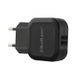 Qoltec 50186 oplader voor mobiele apparatuur Smartphone, Tablet Zwart AC Binnen