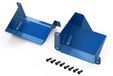 Aluminium scoops d'admission d'air - Set bleu - Adapté aux moteurs N20, N55, B48 et B58 - Compatible avec les modèles F20/F30/F31/F34/F21/F32/F22/F23/F33/F36 - Adapté aux modèles M2/M3/M4