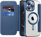 Techsuit SmartMag Book Case iPhone 12 Pro Blauw