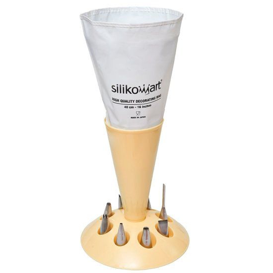 Silikomart Holder for Piping Bag and Tips - 8051085046263