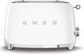 Smeg TSF01WHEU Broodrooster - Wit - 2 sneetjes - 950W