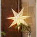 STAR TRADING Papierstern, Ø 45 cm, Weiß, ohne Beleuchtung