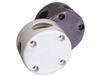 Lalizas Support de rambarde, Blanc, Polyester