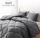Nova Bedtextile BV Sleep Comfy - Deluxe 2-en-1 Dekbed voor alle seizoenen - 200x220 cm - Smoked Pearl