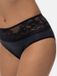 Dorina 2-pack Menstruatie Midi Slip - Lace - Zwart / L