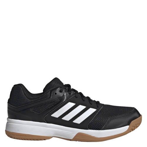adidas Performance Speedcourt zaalsportschoenen zwart/wit