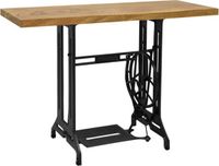 vidaXL Wandtafel naaimachine 110x40x75 cm