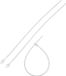 TRU COMPONENTS 1592902 TC-TV230203 Knopenband 230 mm 3.80 mm Natuur 100 stuk(s)