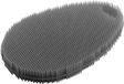 Metaltex Reinigingsspons, Siliconen, Ovaal, Grijs