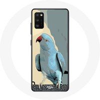 Maniacase Etui voor Oppo A16 Parkieten Blauw