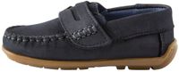Next Jongens Leren Pennyloafers met Klittenbandsluiting Blauw
