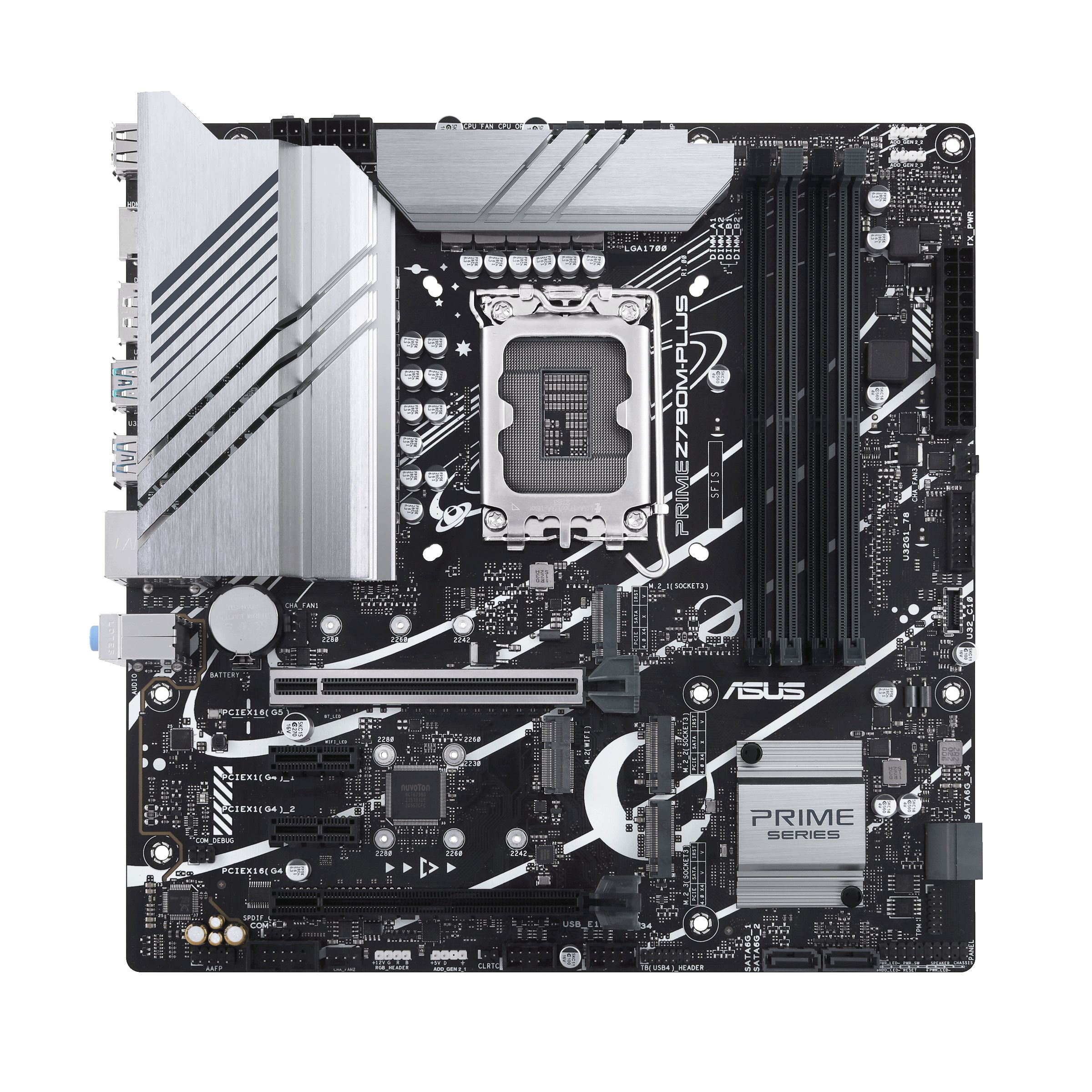 ASUS PRIME Z790M-PLUS - Micro ATX Motherboard - LGA 1700 - Z790 Chipset