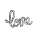 DECO Stanssjabloon "La Little" Love Steel