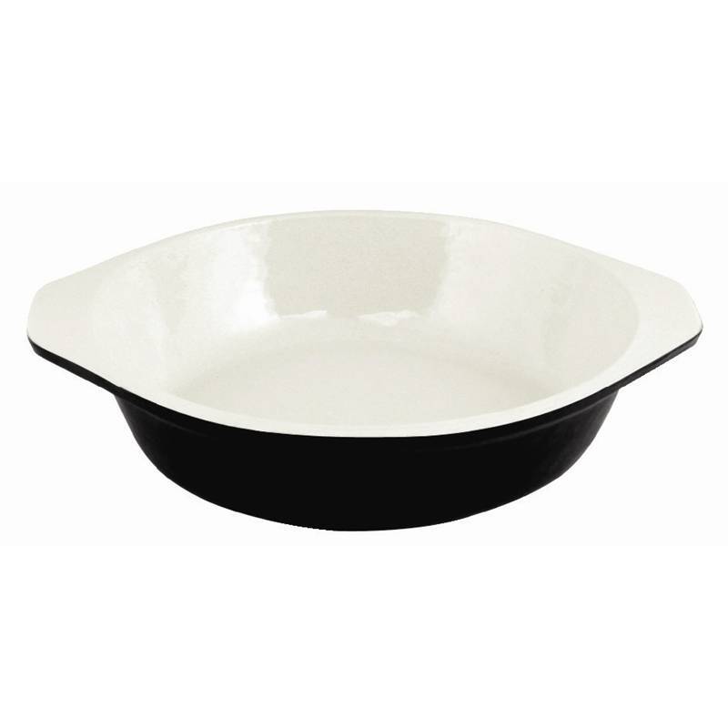 Vogue Gratineer Schaal Rond Zwart 400 ml