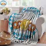 Xaviera Oktoberfest Flannel Fleece Deken