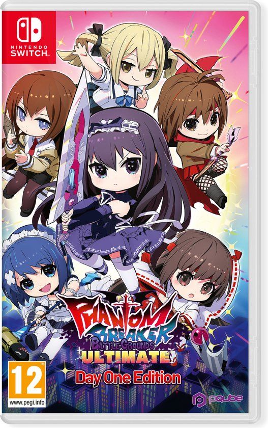 Pqube Phantom Breaker: Battleground Ultimate D1 Edition - Nintendo Switch