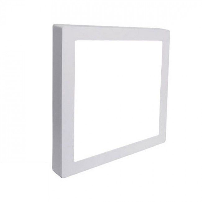 BES LED LED Downlight Pro - Opbouw Vierkant 12W - 6000K - Wit